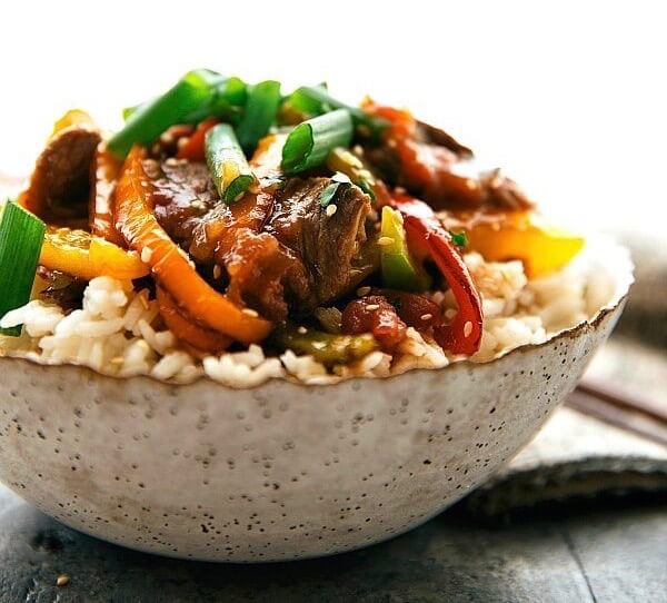 Slow Cooker Pepper Steak